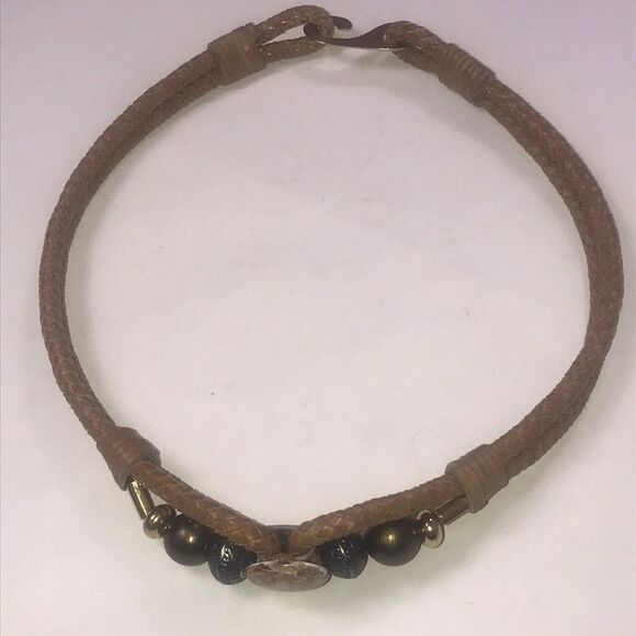 Vintage Braided Leather Belt for women main image 8